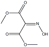 (Hydroxyimino)malonic acid dimethyl ester Struktur