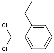 o-Ethylbenzylidene dichloride Struktur