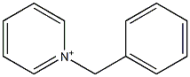 1-(Phenylmethyl)pyridinium Struktur