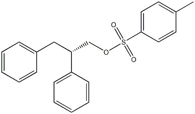 (+)-p-Toluenesulfonic acid (S)-2,3-diphenylpropyl ester Struktur