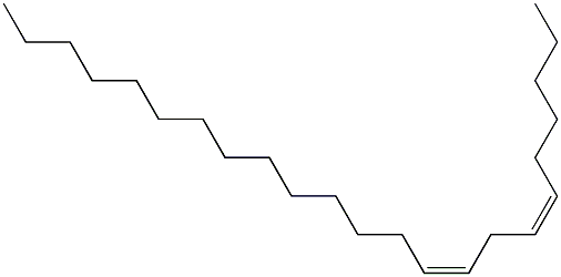 (6Z,9Z)-6,9-Tricosadiene Struktur