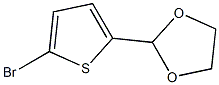 2-Bromo-5-(1,3-dioxolan-2-yl)thiophene Struktur