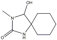 3-Methyl-4-hydroxy-2-oxo-1,3-diazaspiro[4.5]decane Struktur