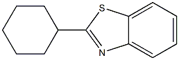 2-Cyclohexylbenzothiazole Struktur