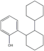 2-(2-Cyclohexylcyclohexyl)phenol Struktur