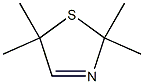 2,2,5,5-Tetramethyl-2,5-dihydrothiazole Struktur