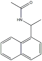 N-[1-(1-Naphthalenyl)ethyl]acetamide Struktur