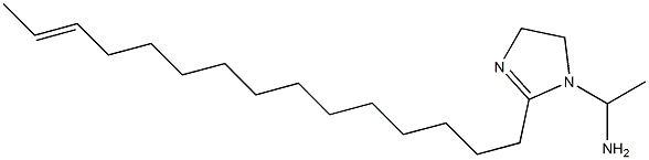 1-(1-Aminoethyl)-2-(13-pentadecenyl)-2-imidazoline Struktur