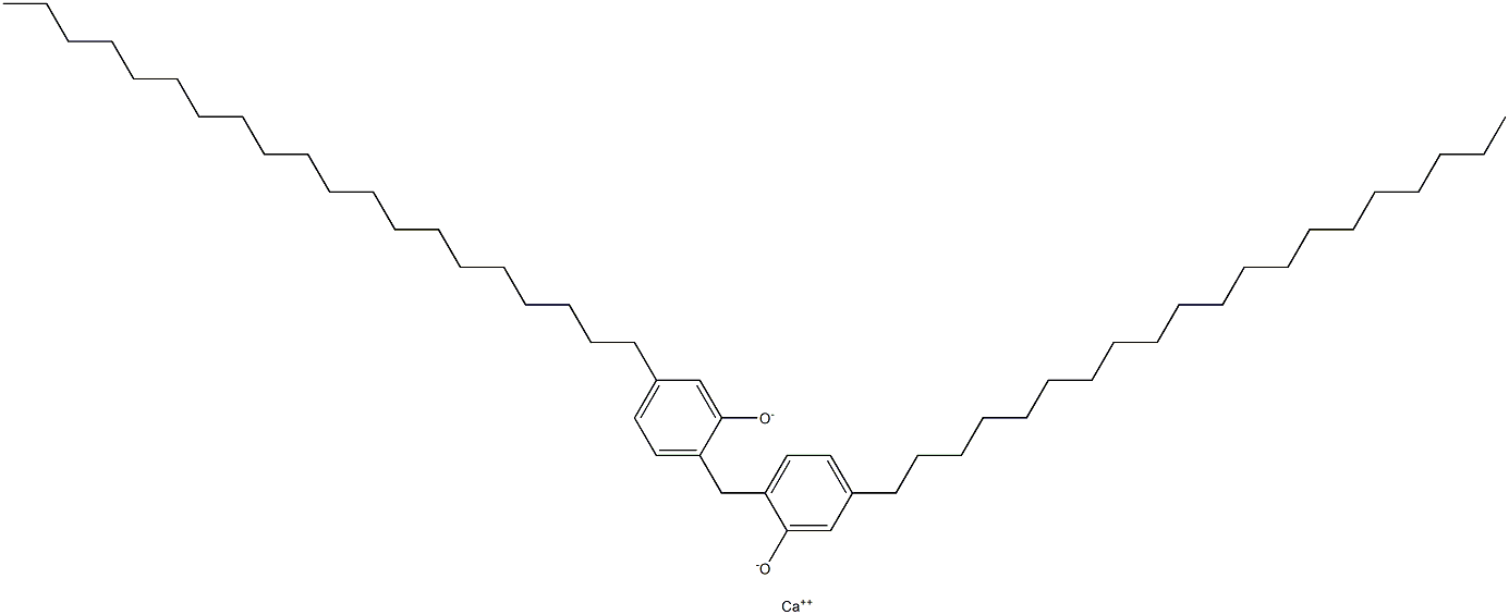 Calcium 2,2'-methylenebis(5-icosylphenoxide) Struktur