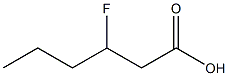 3-Fluorocaproic acid Struktur