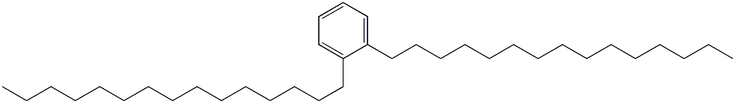 1,2-Dipentadecylbenzene Struktur