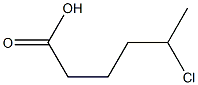 5-Chlorocaproic acid Struktur