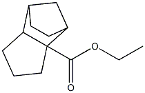 Tricyclo[5.2.1.02,6]decane-2-carboxylic acid ethyl ester Struktur