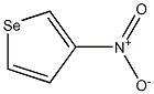 3-Nitroselenophene Struktur