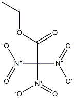 Trinitroacetic acid ethyl ester Struktur