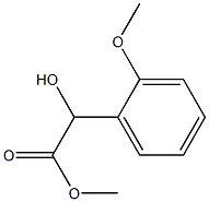 (-)-o-Methoxy-D-mandelic acid methyl ester Struktur