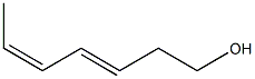 (3E,5Z)-3,5-Heptadien-1-ol Struktur