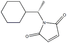 N-[(1S)-1-Cyclohexylethyl]maleimide Struktur