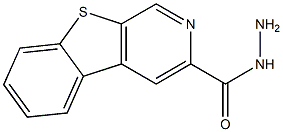 [1]Benzothieno[2,3-c]pyridine-3-carbohydrazide Struktur