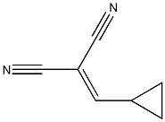 2-(Cyclopropylmethylene)propanedinitrile Struktur