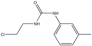 1-(2-Chloroethyl)-3-(m-tolyl)urea Struktur