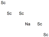 Pentascandium sodium Struktur