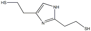 2,4-Bis(2-mercaptoethyl)-1H-imidazole Struktur