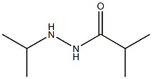 N'-Isopropylisobutyric acid hydrazide Struktur