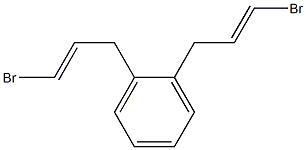 1,2-Di(3-bromoallyl)benzene Struktur