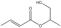 1,2-Propanediol 2-crotonate Struktur