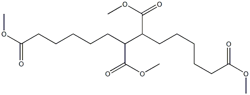 1,6,7,12-Dodecanetetracarboxylic acid tetramethyl ester Struktur