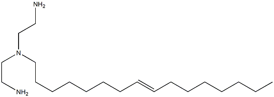 N,N-Bis(2-aminoethyl)-8-hexadecen-1-amine Struktur