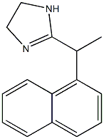 4,5-Dihydro-2-[1-(1-naphthalenyl)ethyl]-1H-imidazole Struktur