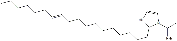 1-(1-Aminoethyl)-2-(11-octadecenyl)-4-imidazoline Struktur