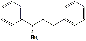 [S,(-)]-1,3-Diphenylpropylamine Struktur