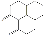 Octahydro-1H-benzo[d]naphthalene-2,10(3H,11H)-dione Struktur