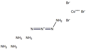 Azidopentamminecobalt(III) bromide Struktur