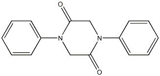 1,4-Diphenylpiperazine-2,5-dione Struktur