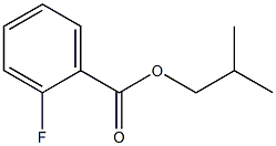 o-Fluorobenzoic acid isobutyl ester Struktur