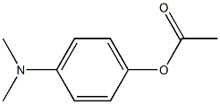 4-(Dimethylamino)phenol acetate Struktur