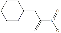 1-Cyclohexyl-2-nitro-2-propene Struktur