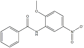 2'-Methoxy-5'-nitrobenzanilide Struktur