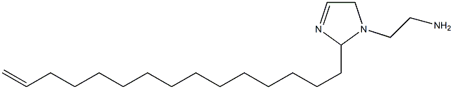 1-(2-Aminoethyl)-2-(14-pentadecenyl)-3-imidazoline Struktur