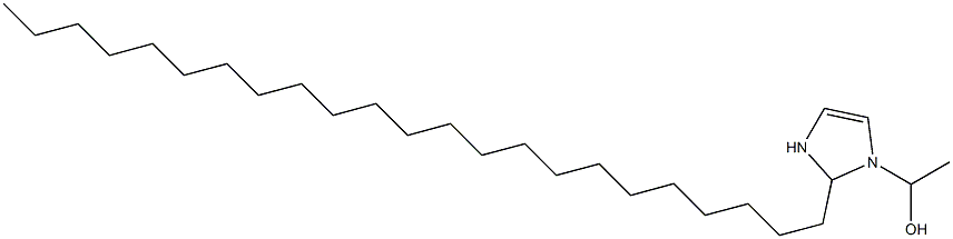 1-(1-Hydroxyethyl)-2-tricosyl-4-imidazoline Struktur