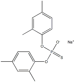 Dixylenyl monothiophosphate sodium salt Struktur