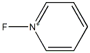 1-Fluoropyridinium Struktur