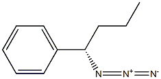 (-)-[(S)-1-Azidobutyl]benzene Struktur