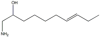 1-Amino-7-decen-2-ol Struktur