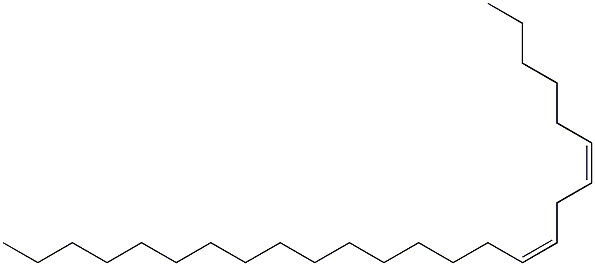 (6Z,9Z)-6,9-Pentacosadiene Struktur