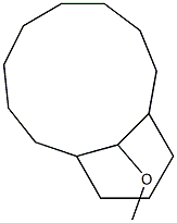 14-Methoxybicyclo[8.3.1]tetradecane Struktur